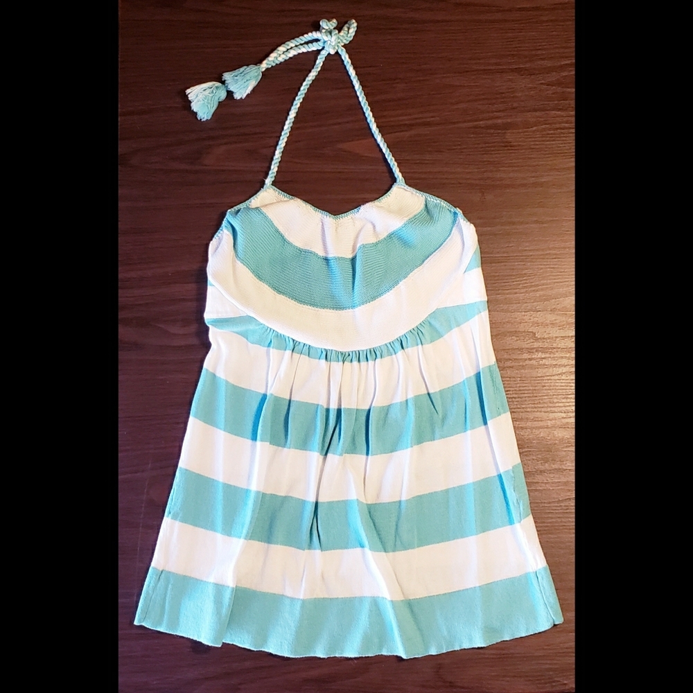 Gap Knit Empire Waist Halter Top M